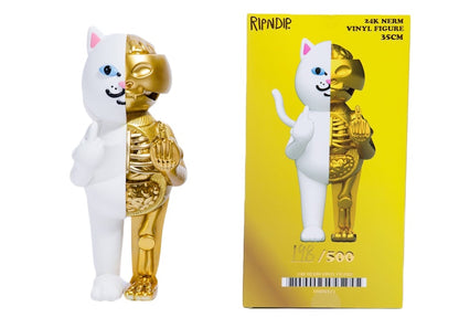 RIPNDIP 24k Gold Nermal Anatomy Vinyl Figure