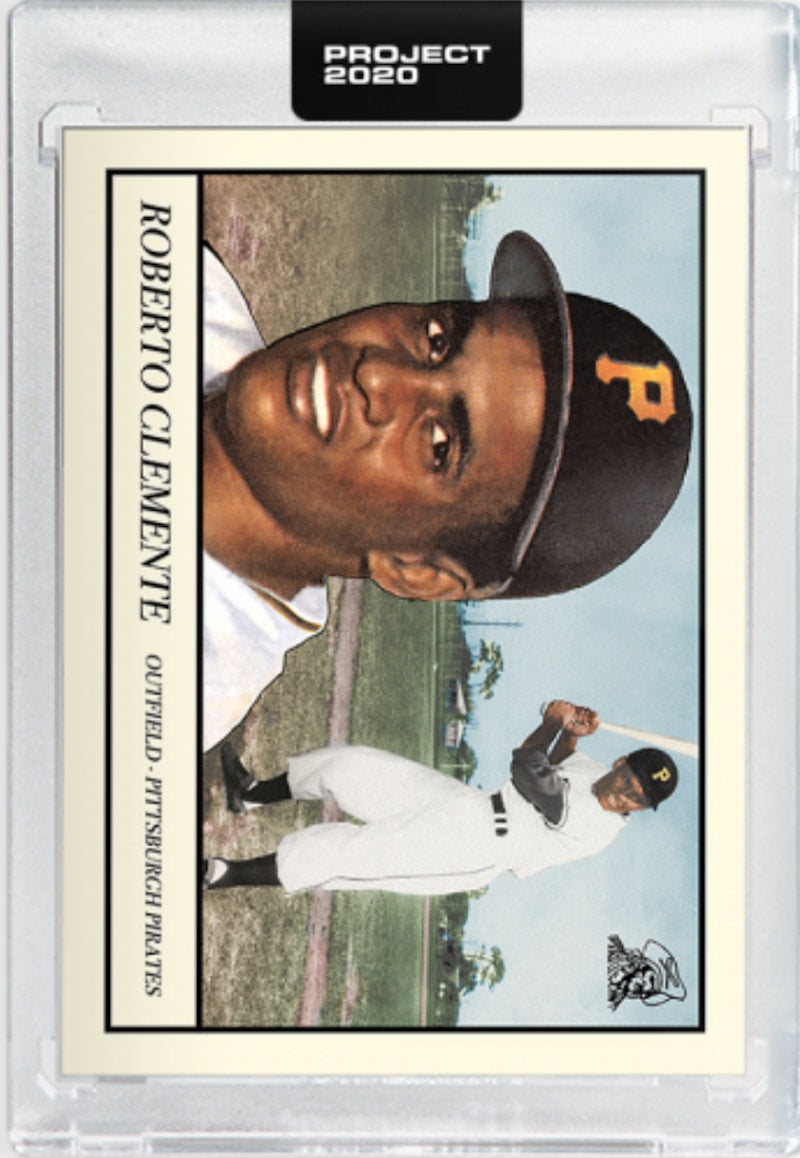 Roberto Clemente 1955 Topps Project 2020 Oldmanalan Artist Proof /20 #78
