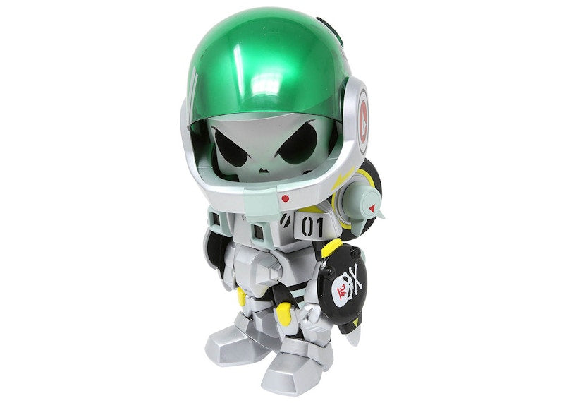 Robotech x Huck Gee x Bait Fokker Figure Silver