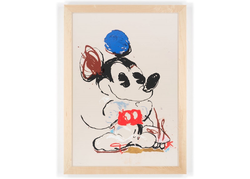 Roby Dwi Antono x Disney Mickey Mouse Now & Future Pose Print (Signed, Edition of 100) White