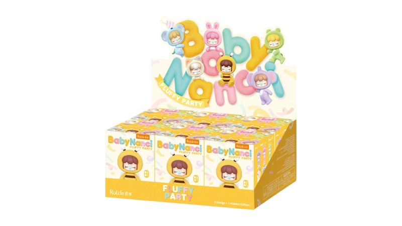 Rolife Surprise Figure Dolls- BabyNanci Fluffy Party NCXX Sealed Case (6 Blind Boxes)