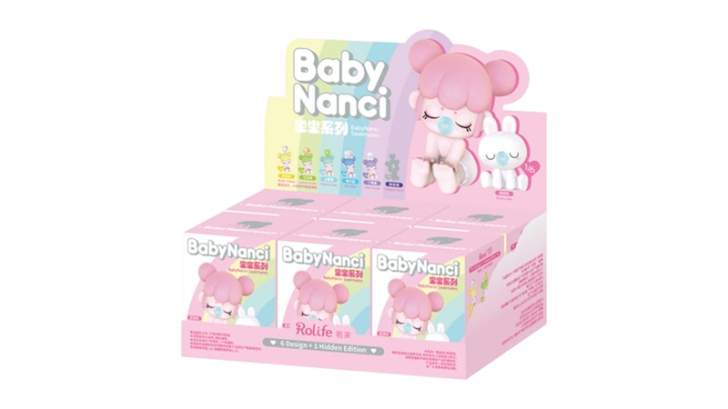 Rolife Surprise Figure Dolls -BabyNanci Seatmates NAXX Sealed Case (6 Blind Boxes)