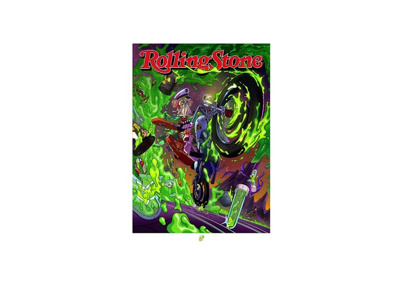 Rolling Stone Bored Ape Yatch Club Print