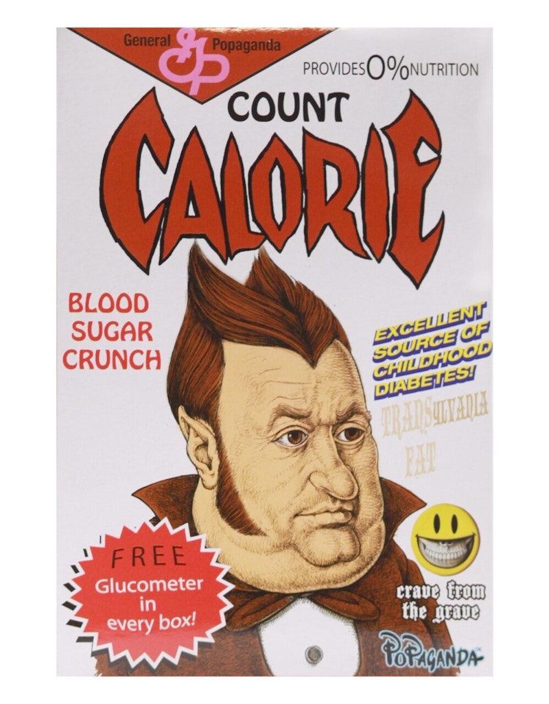 Ron English Cereal Killer Count Calorie Figure (3 Inch)