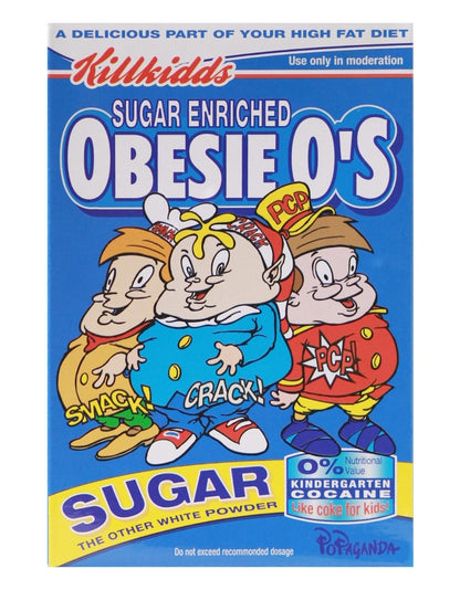 Ron English Cereal Killer Smack, Crack and Pot Figure (3 Inch)