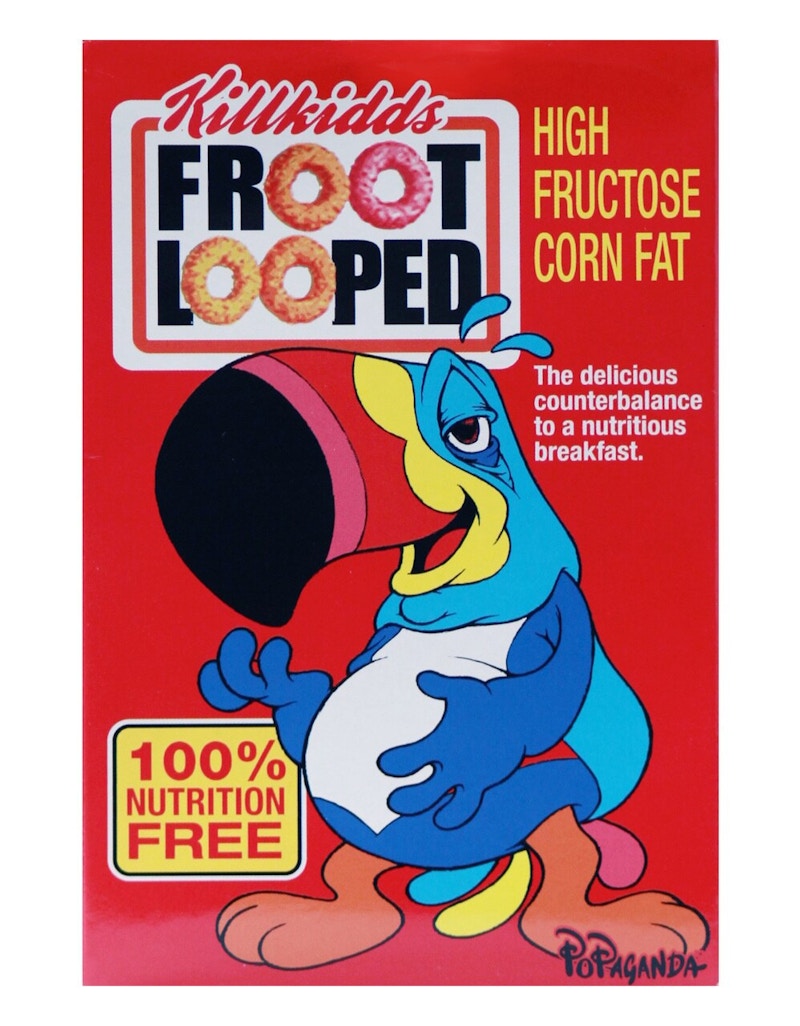 Ron English Cereal Killer Two Ton Sam Figure (3 Inch)