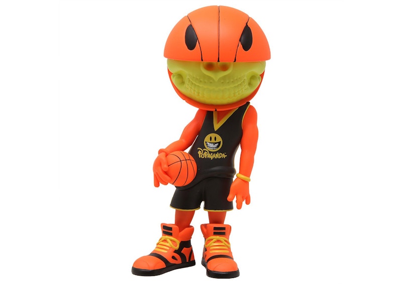 Ron English Popaganda Basketball Figure Orange
