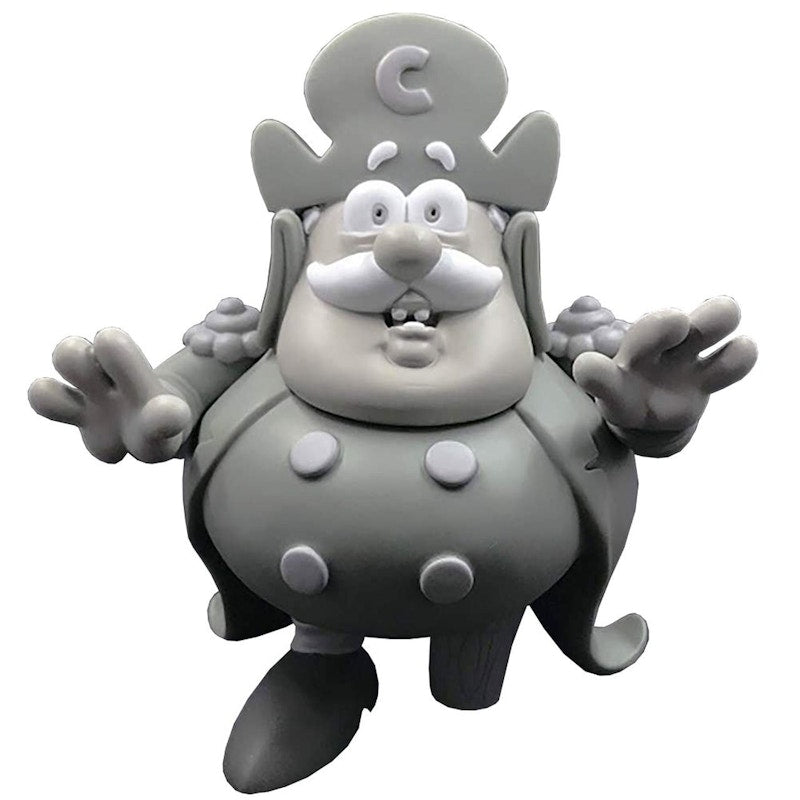 Ron English Popaganda Cereal Killers Cap'N Cornstarch Figure (8 Inch) Monotone Edition