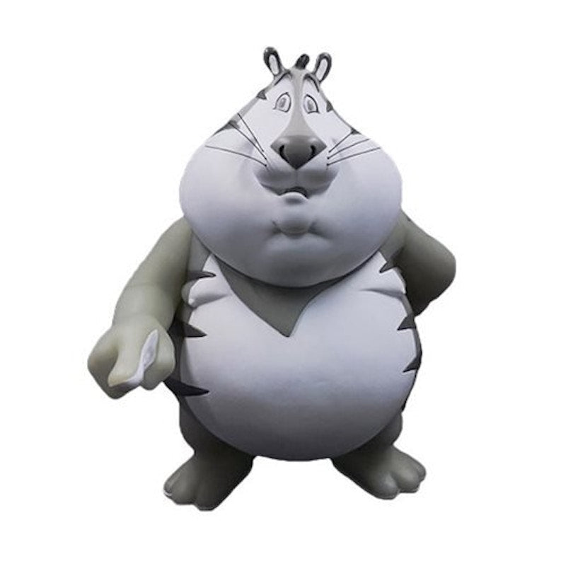 Ron English Popaganda Cereal Killers Fat Tony Sugar Frosted Figure (8 Inch) Monotone Edition