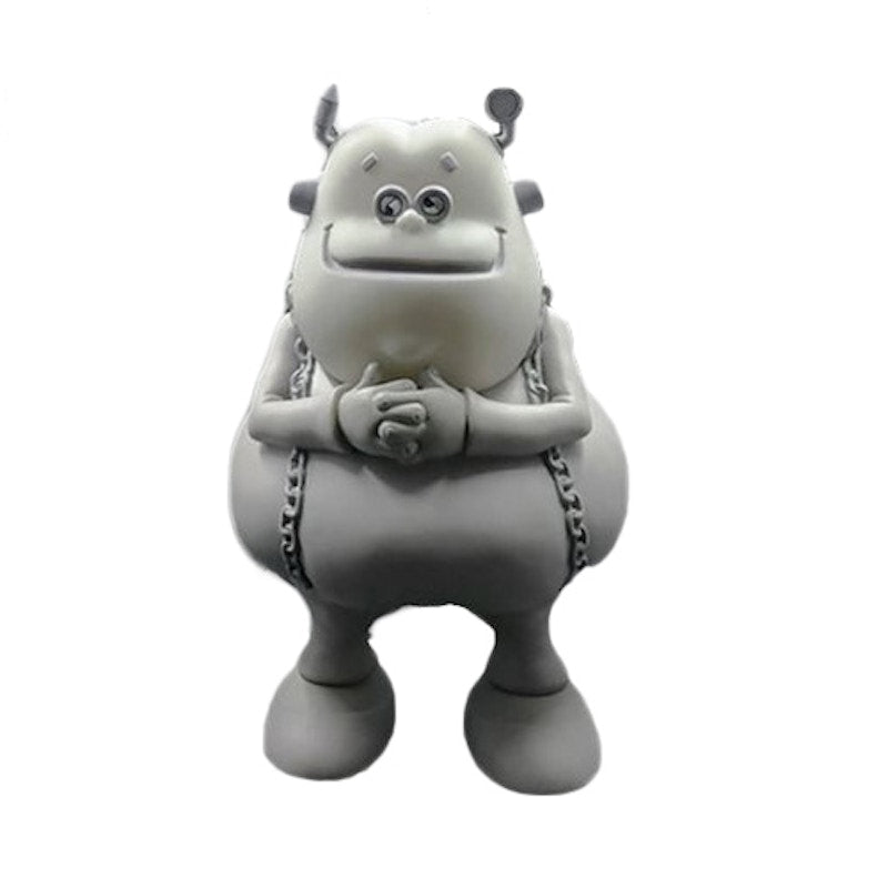 Ron English Popaganda Cereal Killers Franken Fat Figure (8 Inch) Monotone Edition