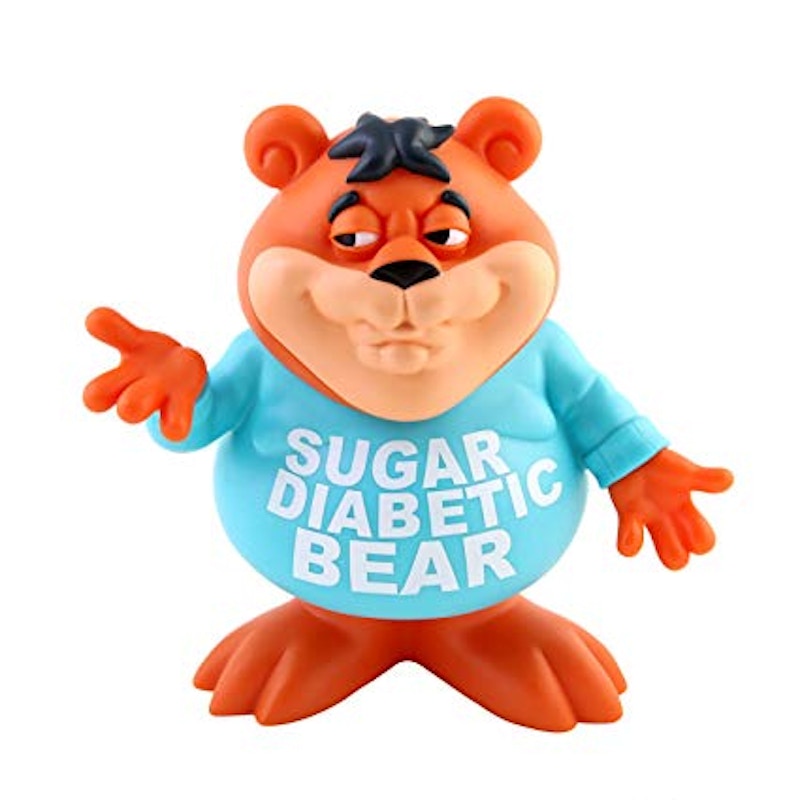 Ron English Popaganda Cereal Killers Sugar Diabetic Bear Figure (8 Inch) Multi