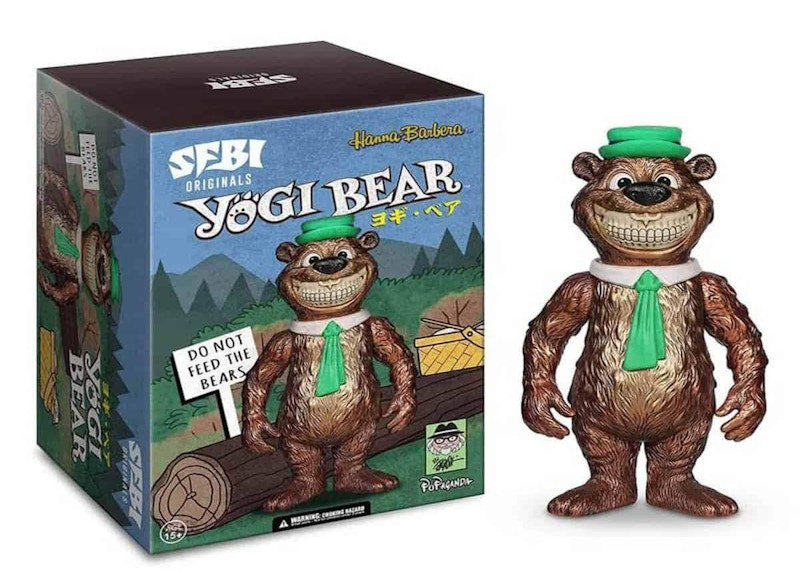 Ron English x Hanna Barbera Yogi Bear Figure