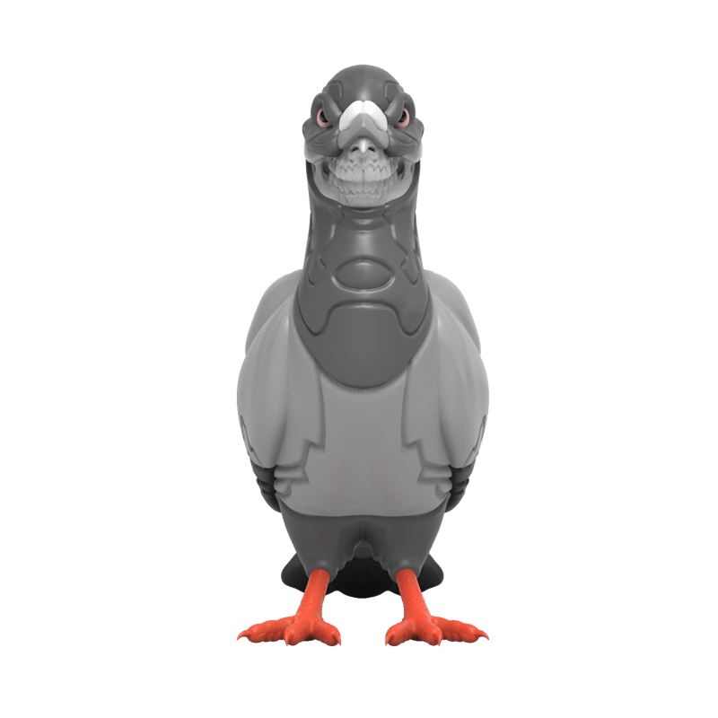 Ron English x Staple Grin Mono Edition Figure