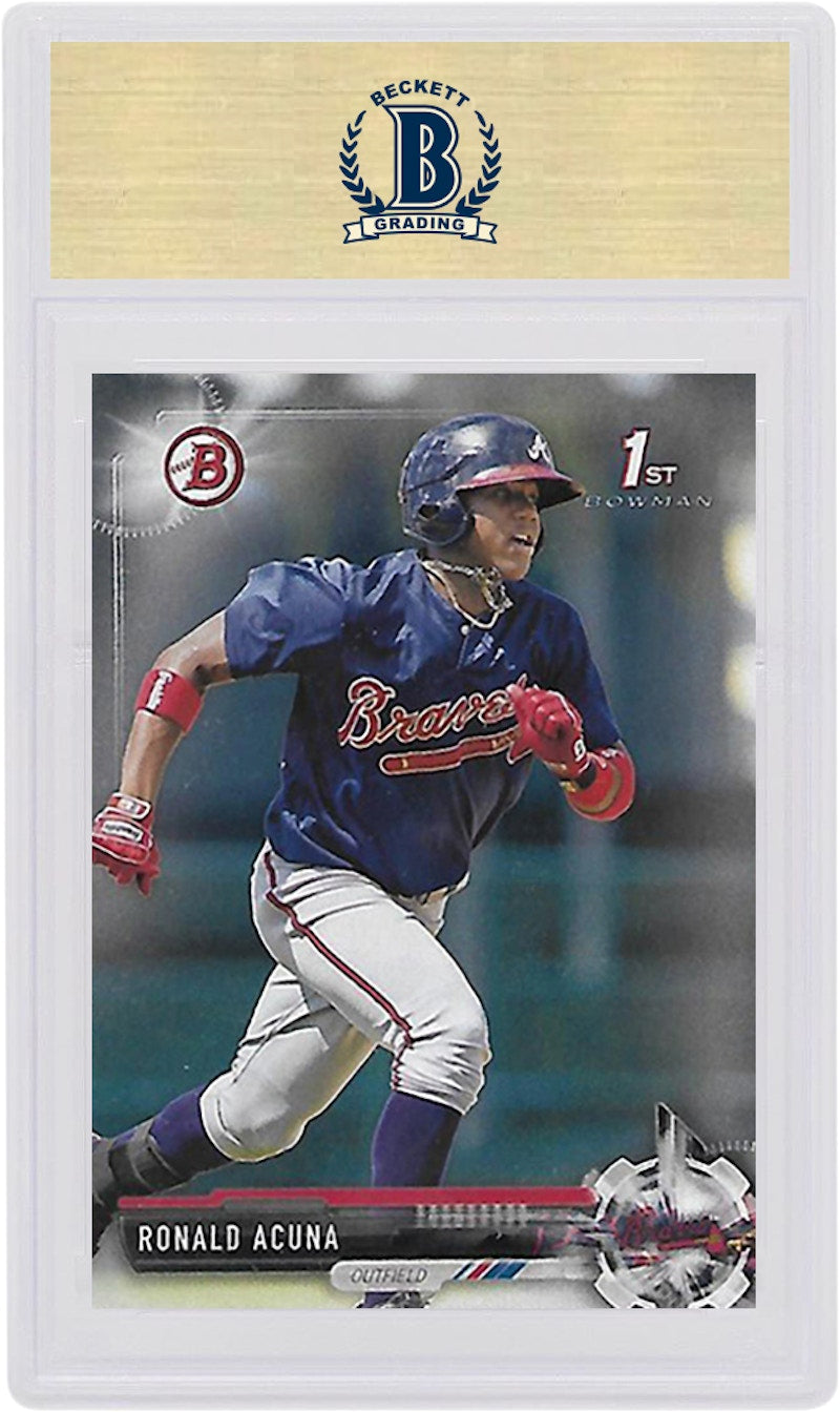 Ronald Acuna 2017 Bowman Prospects #BP127 (PSA or BGS Graded)