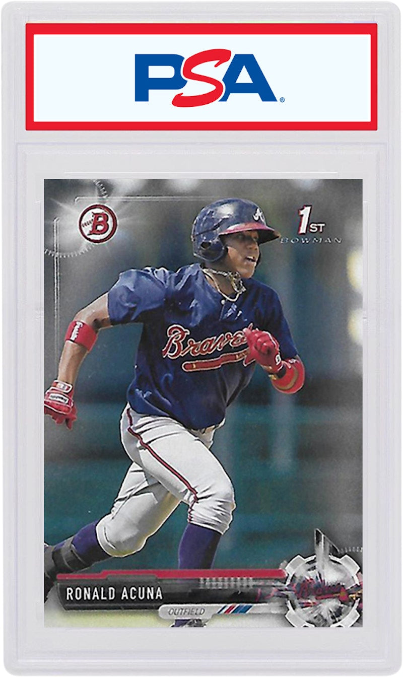 Ronald Acuna 2017 Bowman Prospects #BP127 (PSA or BGS Graded)