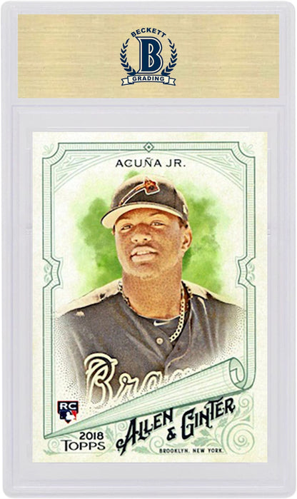 Ronald Acuna Jr. 2018 Topps Allen & Ginter Rookie #207 (PSA or BGS Graded)