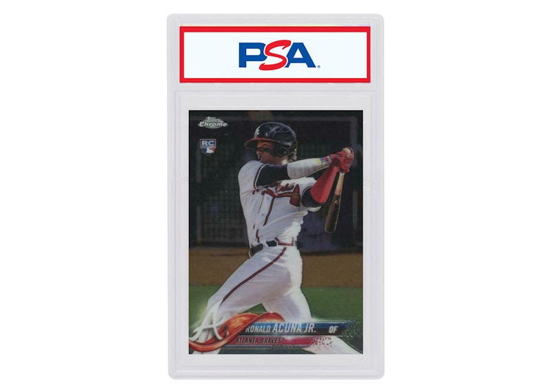 Ronald Acuna Jr. 2018 Topps Chrome Rookie #193 (PSA or BGS Graded)
