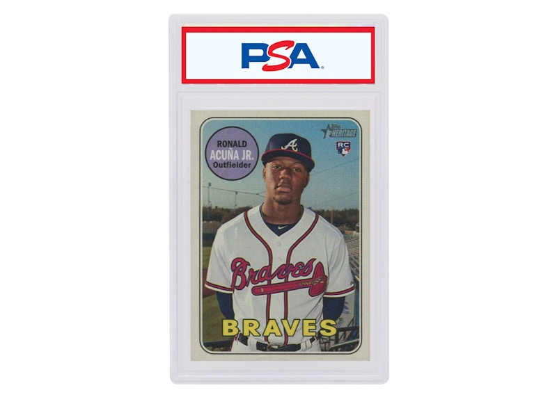 Ronald Acuna Jr. 2018 Topps Heritage Rookie #580 (PSA or BGS Graded)