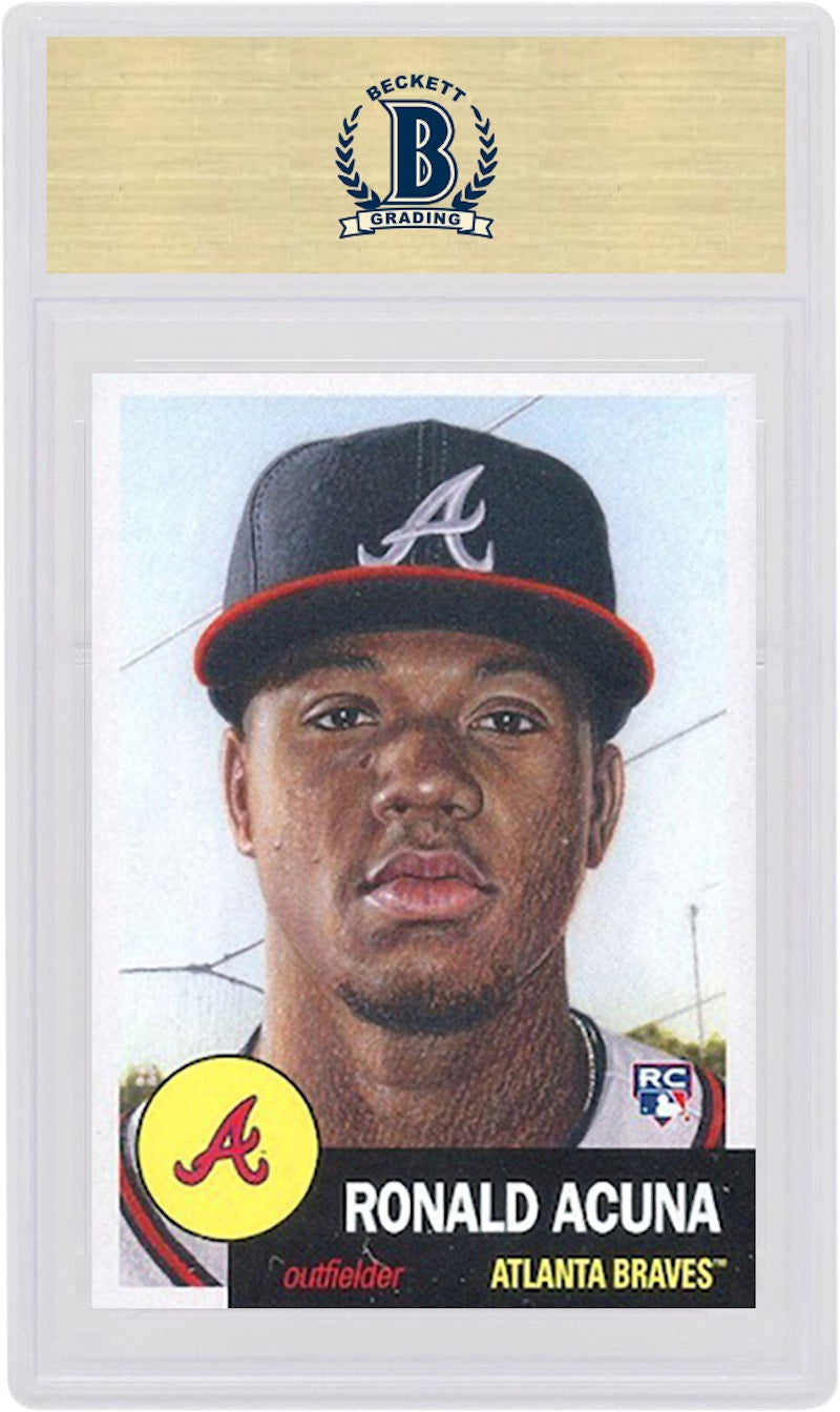 Ronald Acuna Jr. 2018 Topps Living Rookie #19 (PSA or BGS Graded)