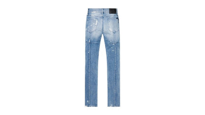 RtA Clayton Jean Distressed White Paint/Blue