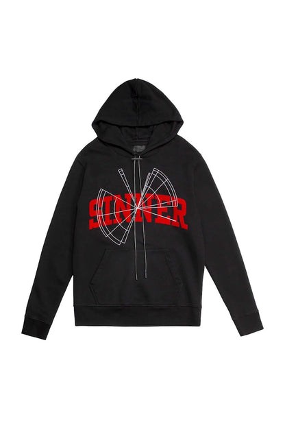 RtA Dion - Sinner Scanner Hoodie Black