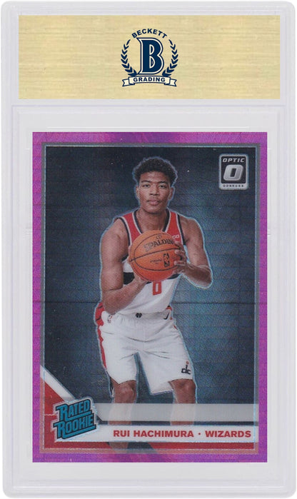 Rui Hachimura 2019 Donruss Optic Hyper Pink Rookie #188 (PSA or BGS Graded)
