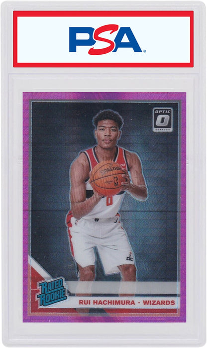 Rui Hachimura 2019 Donruss Optic Hyper Pink Rookie #188 (PSA or BGS Graded)