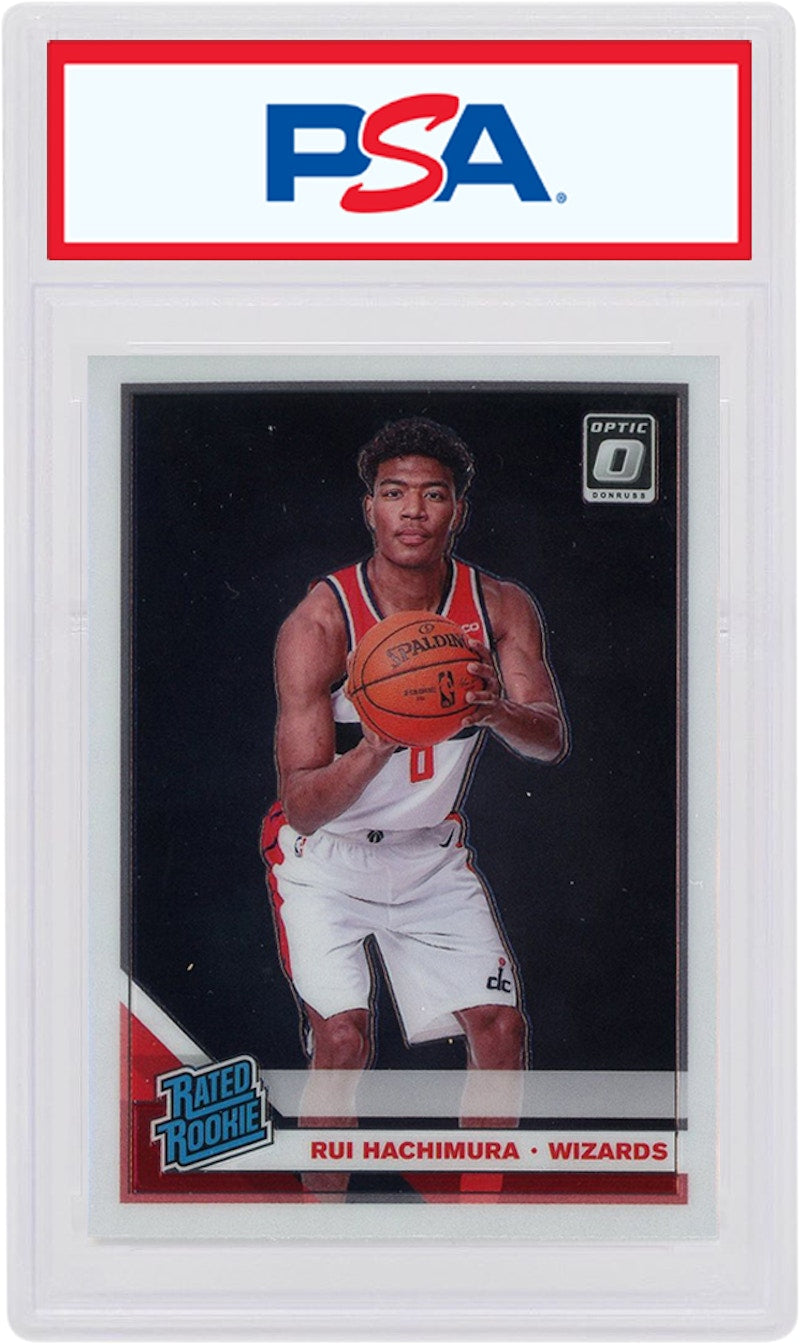 Rui Hachimura 2019 Panini Donruss Optic Rookie #188 (PSA or BGS Graded)