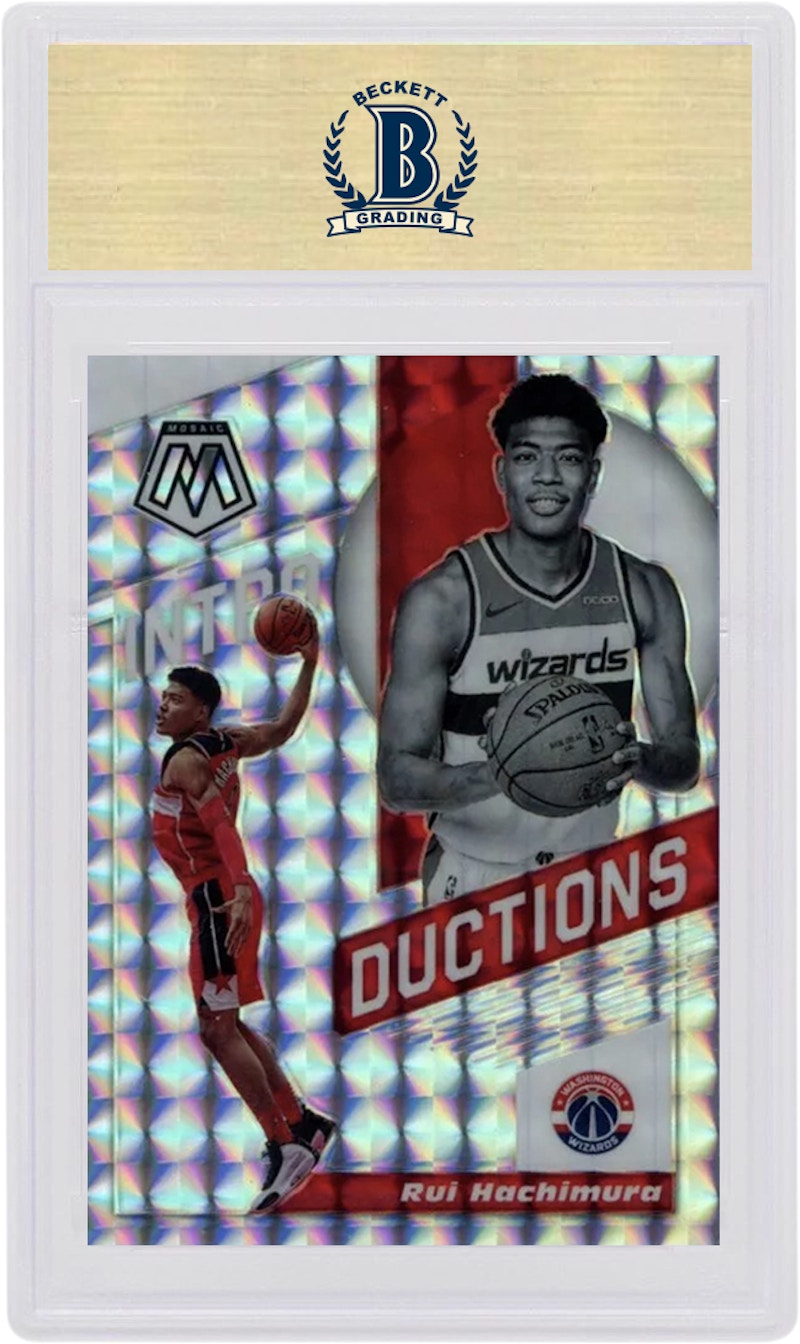 Rui Hachimura 2019 Panini Mosaic Introductions Rookie Mosaic #6 (PSA or BGS Graded)