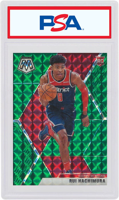 Rui Hachimura 2019 Panini Mosaic Rookie Green #231 (PSA or BGS Graded)