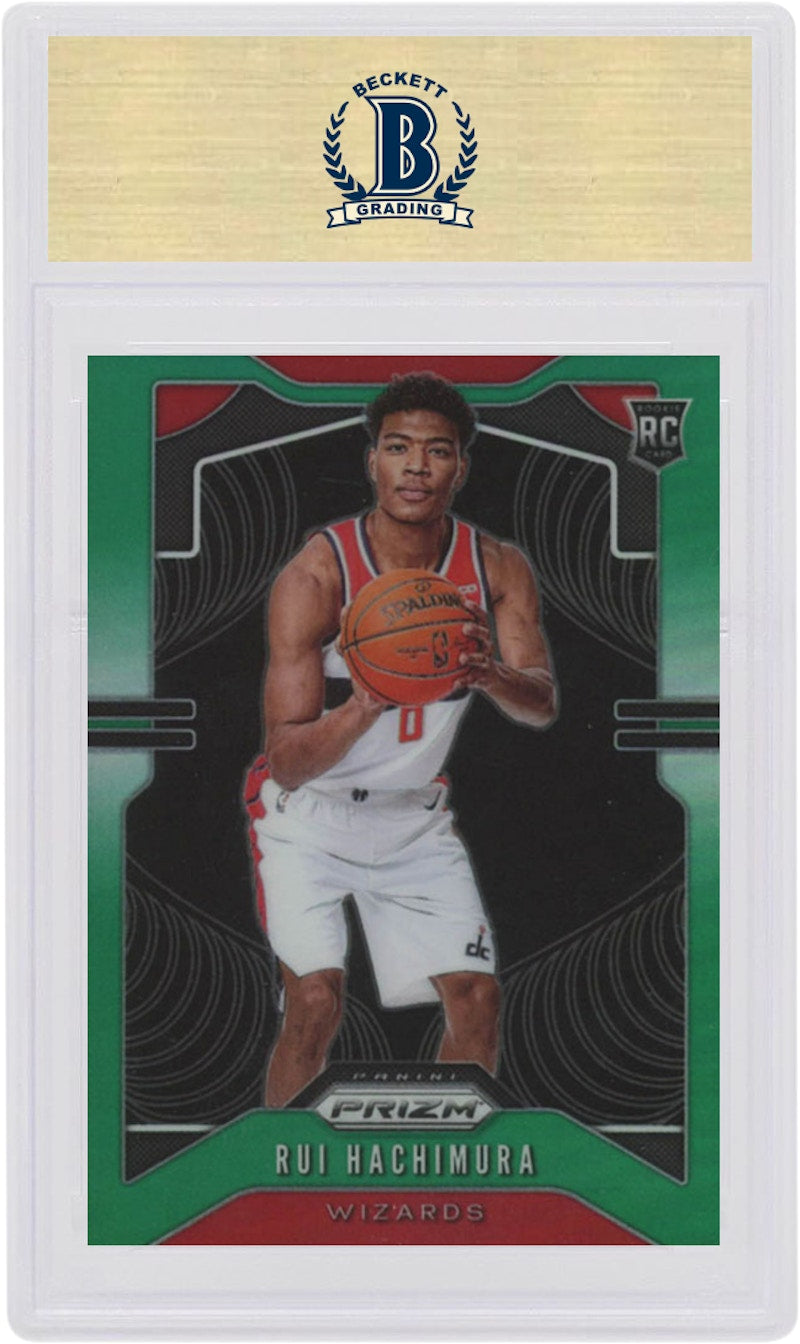 Rui Hachimura 2019 Panini Prizm Rookie Green #255 (PSA or BGS Graded)