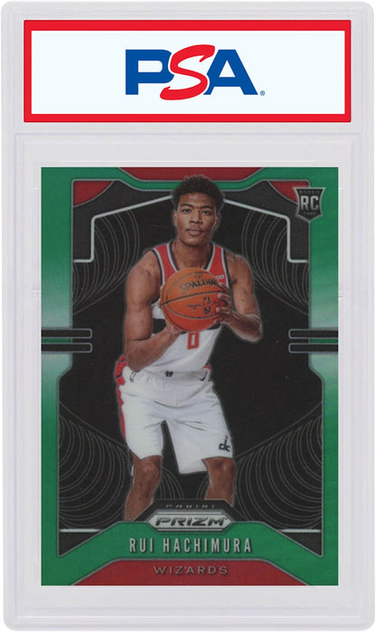 Rui Hachimura 2019 Panini Prizm Rookie Green #255 (PSA or BGS Graded)