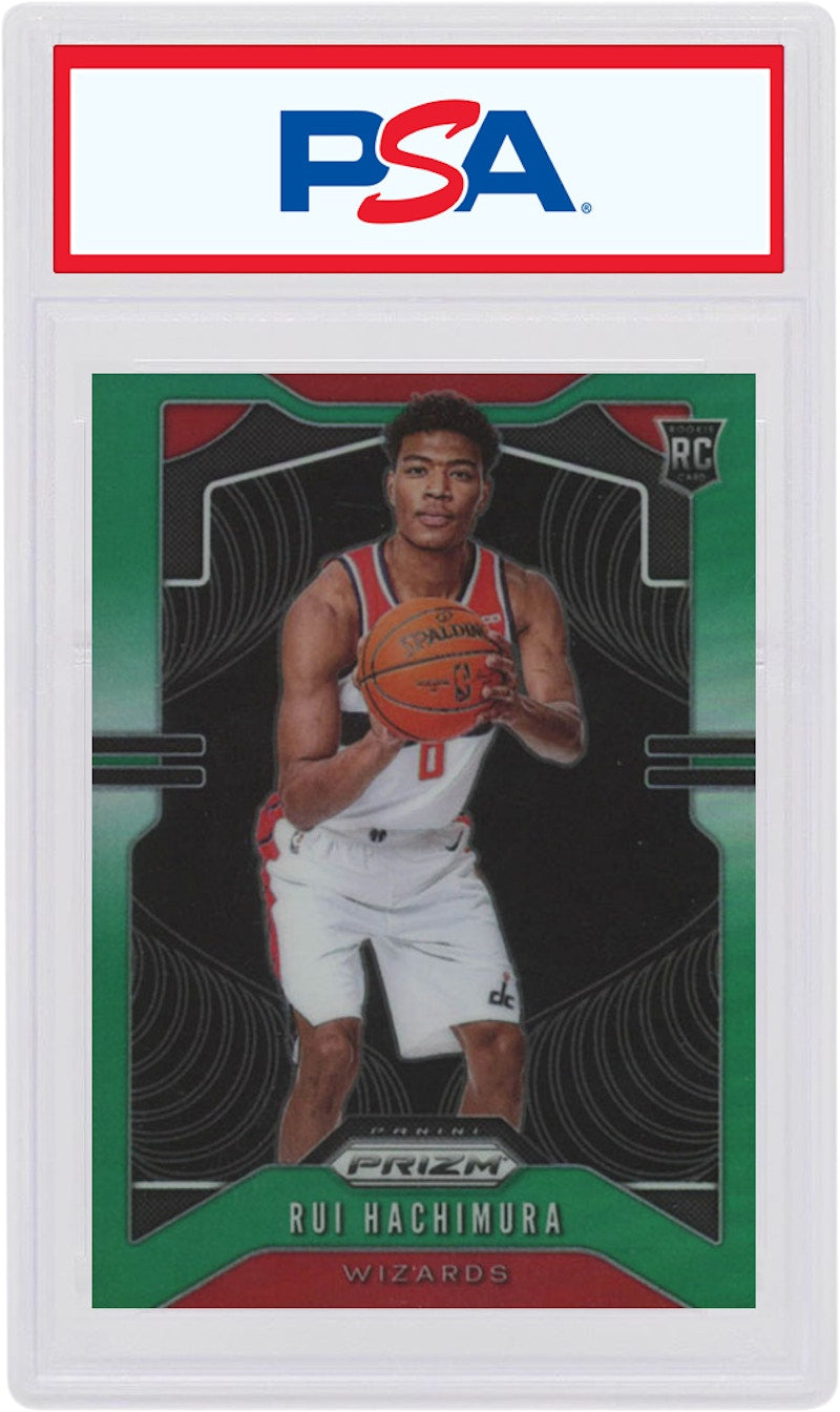 Rui Hachimura 2019 Panini Prizm Rookie Green #255 (PSA or BGS Graded)