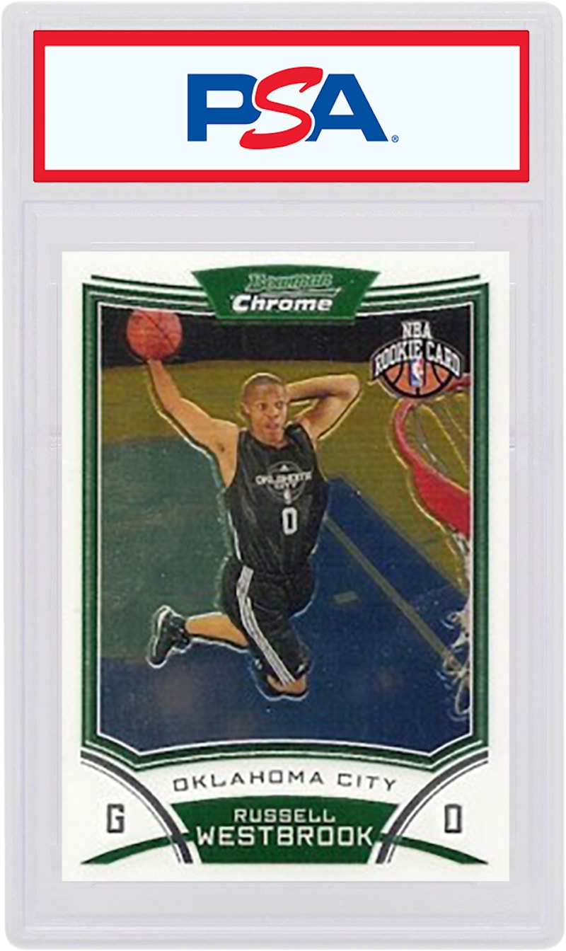 Russell Westbrook 2008 Bowman Chrome Rookie #114 (PSA or BGS Graded)