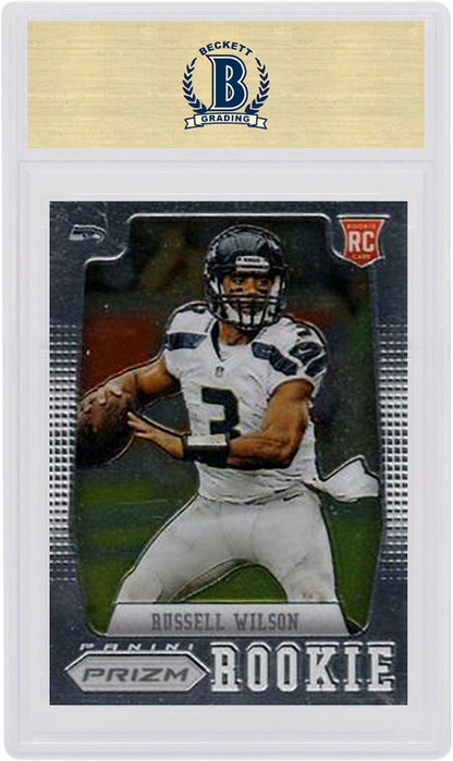 Russell Wilson 2012 Panini Prizm Rookie Towel Up #230 (PSA or BGS Graded)
