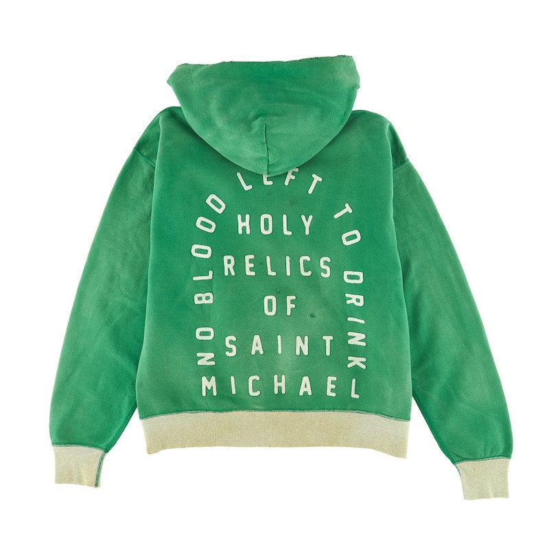 Saint Mxxxxxx No Blood Left Hoodie Green