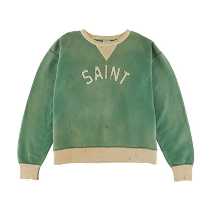 Saint Mxxxxxx No Blood Left Sweatshirt Green
