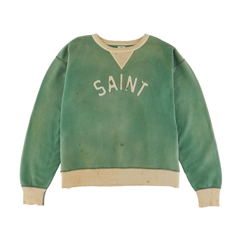 Saint Mxxxxxx No Blood Left Sweatshirt Green