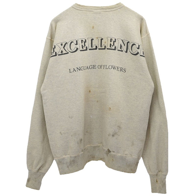 Saint Mxxxxxx x Denim Tears Cotton Crewneck Sweatshirt Grey