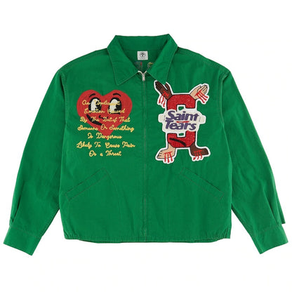Saint Mxxxxxx x Denim Tears Swing Top Jacket Green