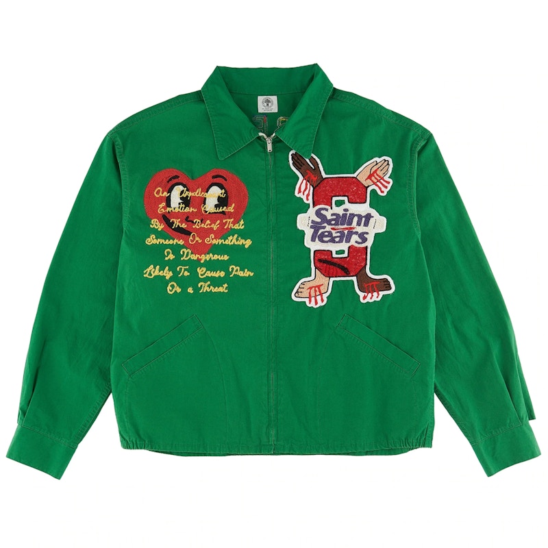 Saint Mxxxxxx x Denim Tears Swing Top Jacket Green