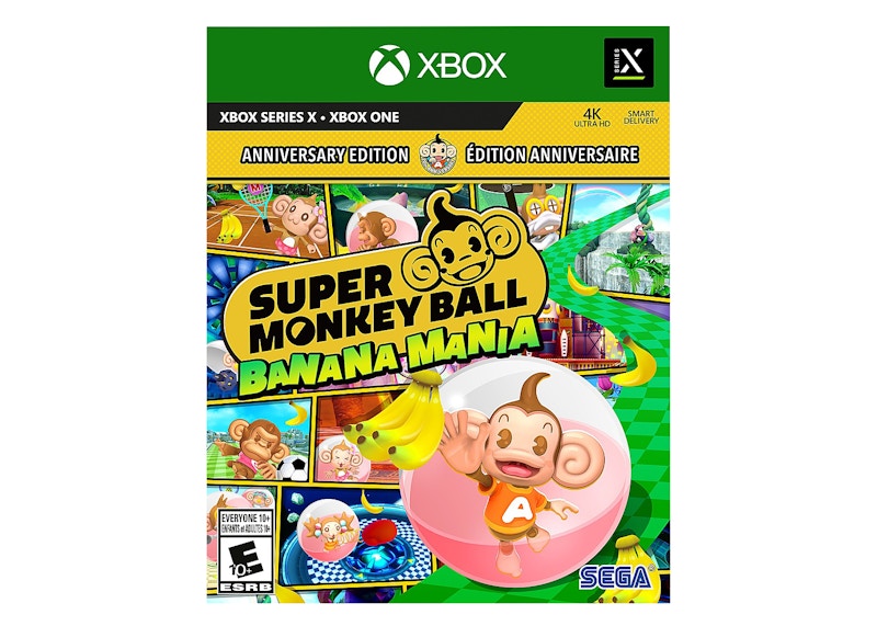 SEGA Xbox Series X Super Monkey Ball Banana Mania Anniversary Edition Video Game