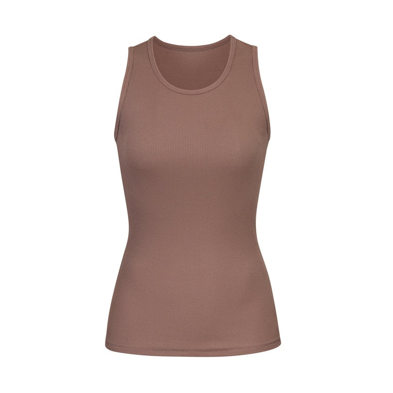 SKIMS Boyfriend Tank Umber