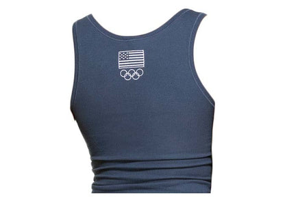 SKIMS For Team USA Cottom Rib Olympic Tank Navy