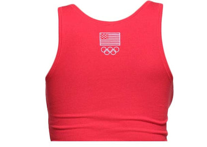 SKIMS For Team USA Cottom Rib Olympic Tank Red