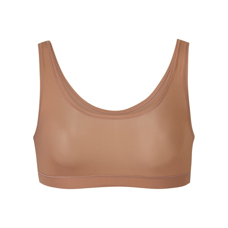 SKIMS Jelly Sheer Scoop Neck Bralette Sienna