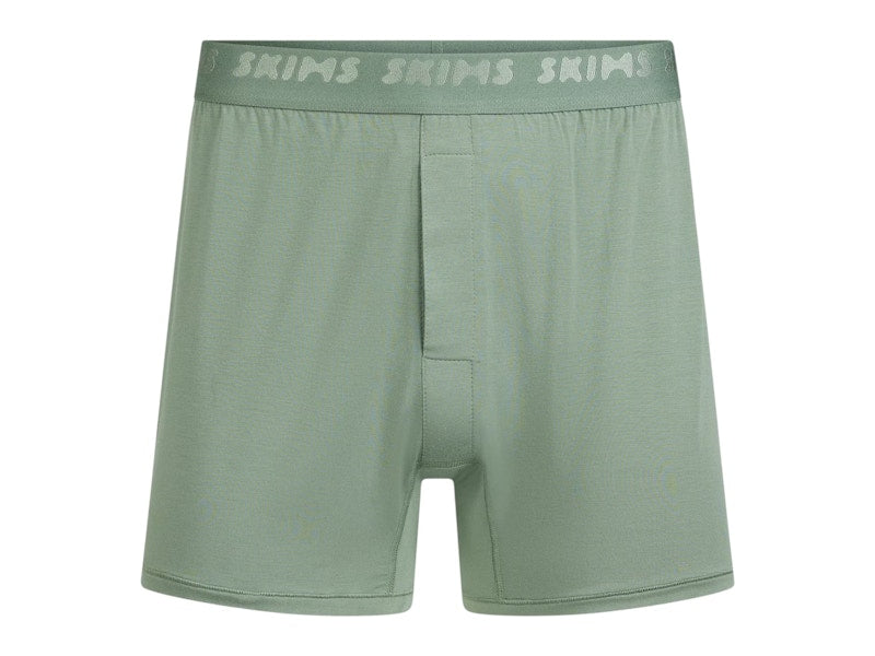 SKIMS Men's Stretch Knit Boxer Laurel