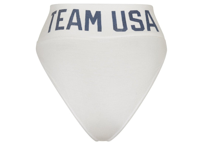 SKIMS Olympic Capsule Sleep Brief White