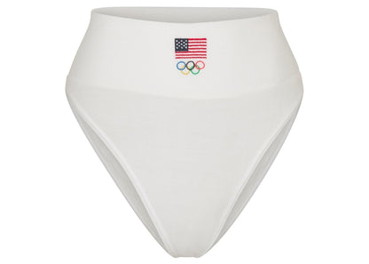 SKIMS Olympic Capsule Sleep Brief White