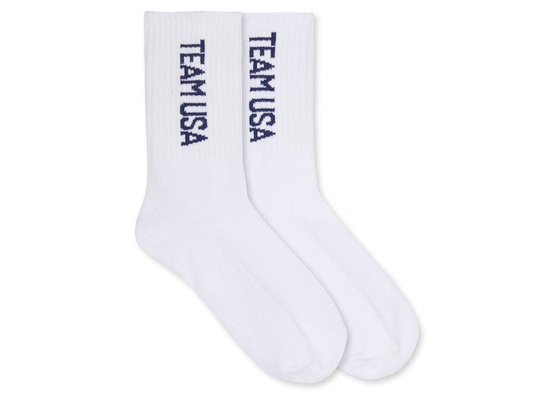 SKIMS Olympic Capsule Socks White